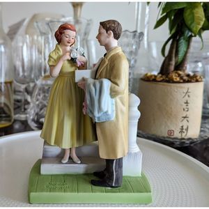 1979 Norman Rockwell "First Prom" Figurine